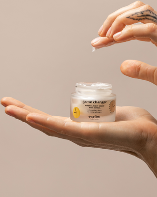 Természetes arckrém retinollal Game Changer 30 ml Resibo - 2
