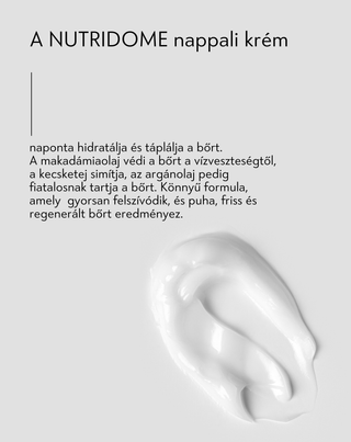 Nutridome hidratáló ránctalanító nappali arckrém makadámia olajjal - 3