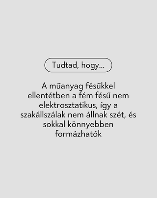 Fém fésű minden típusú és hosszúságú szakállhoz Monolit - 3
