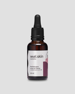 Revitalizáló arcszérum C-vitaminnal, A-vitaminnal és E-vitaminnal Mel Skin