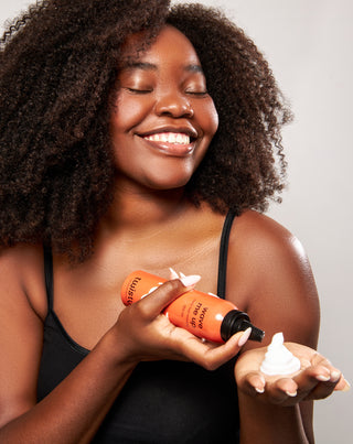 Twisty göndör haj szett – krém + hab + formázó gél hullámos és göndör haj ápolásához és formázásához - 5