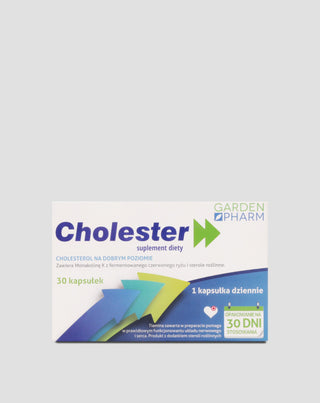 A cukor megfelelő szinten tartását támogató kapszulák Cholester GardenPharm - 1