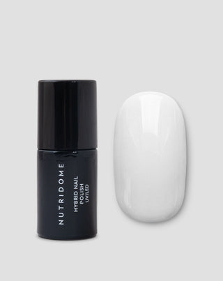 UV/LED hibrid körömlakk White Classic 001 Nutridome - 1