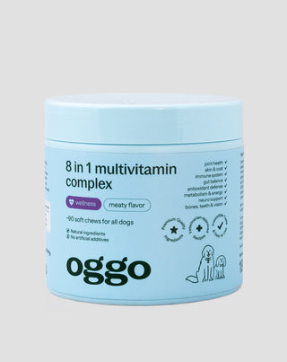 8 az 1-ben multivitamin komplex a háziállatod egészségéért és energiájáért Oggo 180 g - 1