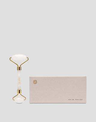 Uddo arcmasszázs henger fehér jádéval, amely csökkenti a szem alatti sötét karikákat és a duzzanatokat - 3