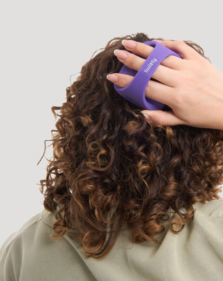 Puha szilikon fejbőrmasszírozó a mikrokeringés serkentésére - 4