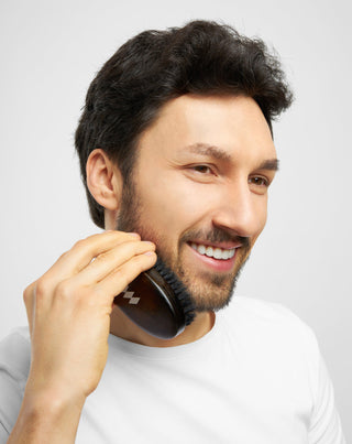 Bükkfából készült szakálllyukasztó természetes vaddisznó sörtékkel Monolit - 3