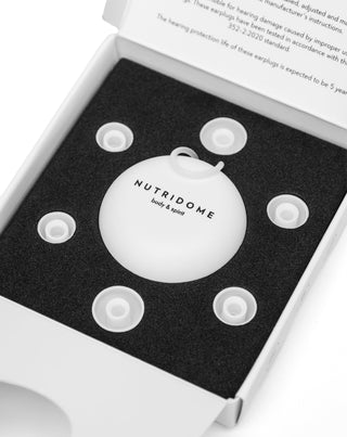 Füldugók hangtompító dugók négy méretből álló készlet Nutridome_4 - 4