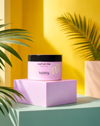 Göndörség aktivátor krém göndör vagy hullámos hajra Twisty len- és zabkivonattal - 6