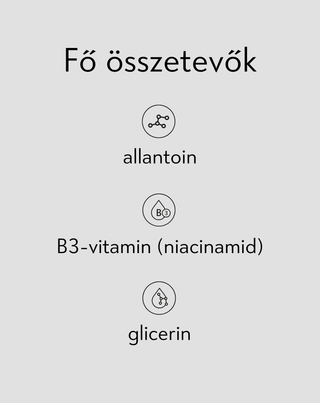 Nutridome tisztító és hidratáló arctisztító gél allantoinnal - 4