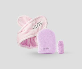 Hajpánt készlet, két sminkeltávolító kesztyű és napi Glov bőrápolás - 1