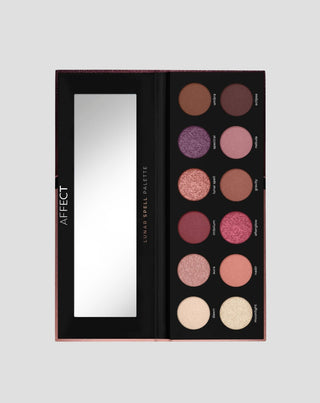 Lunar Spell Affect Professional Cosmetics préselt szemhéjpúder paletta - 3