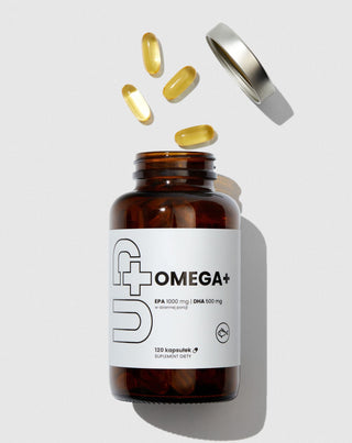 Egészítse ki az Omega + UP Omega-3 telítetlen zsírsavakat Health Pharma 120 kapszula - 2