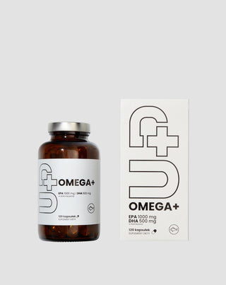 Egészítse ki az Omega + UP Omega-3 telítetlen zsírsavakat Health Pharma 120 kapszula - 3