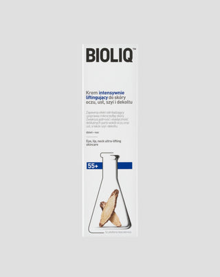 Intenzíven lifting krém a szem, az ajkak, a nyak és a dekoltázs bőrére 55+ Bioliq - 1