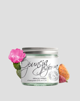 Ránctalanító krém fügekaktusz olajjal, Q10 koenzimmel, C-vitaminnal és E-Fiore-ral. - 1