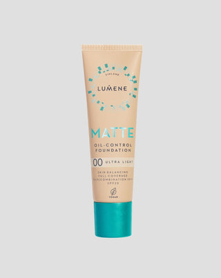 Magas fedőképességű mattító alapozó Matte 00 Ultra Light z SPF 20 Lumene - 1