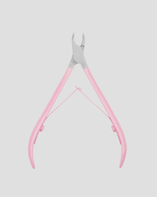 Professzionális 3 mm-es körömágybőrfogó szatén rózsaszínű fogantyúval You Beauty - 1
