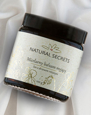 Micellás sminklemosó balzsam mangóvajjal, érzékeny bőrre Natural Secrets