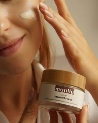 Védő nappali krém C-vitaminos shea vajjal és manilu málnamagolajjal - 4