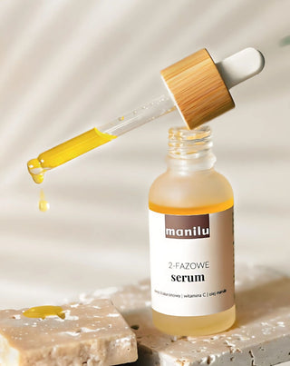 Kétfázisú éjszakai szérum száraz bőrre hialuronsavval és Manil C-vitaminnal - 2