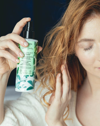 Erősítő spray a fenugreka Vis Plantis-ra hajlamos gyengített hajra - 2