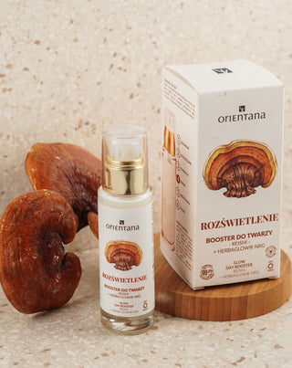 Megvilágító booster reishi adaptogénekkel és Orientana hegyi rózsával - 2