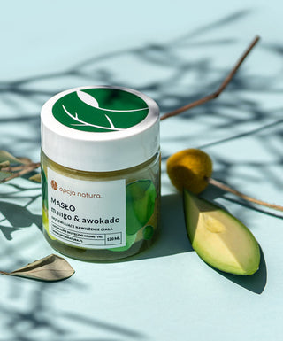 Testápoló vaj száraz, sérült és cserzett avokádóhoz Mango & Natura Option - 2