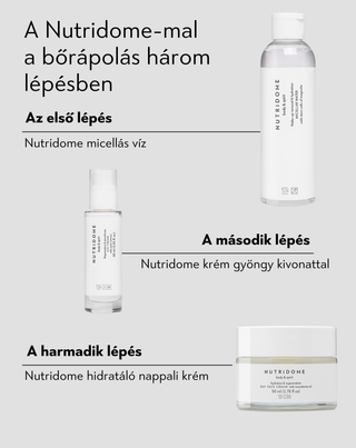 Nutridome hidratáló szemránckrém ráncok és sötét karikák ellen gyöngyházkivonattal - 4