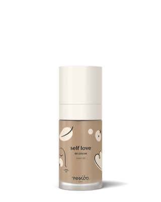 Természetes és környezetbarát BB Self Love arckrém napos bézs színben 30 ml Resibo - 1