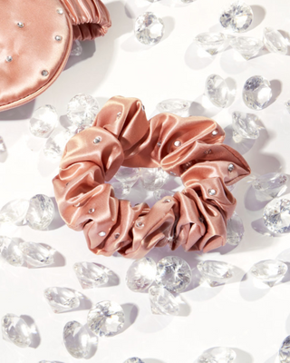 Selyem hajpántok kristályokkal – lilac Crystallove - 2