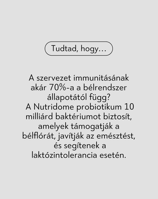 Probiotikum 10 milliárd tejsavbaktériummal és PRO 10 BIOTIC Nutridome 60 kapszula - 3