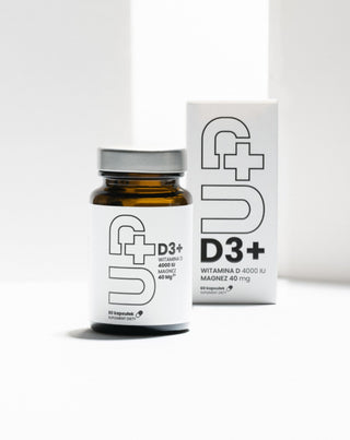 Up D3+ D3-vitamin kiegészítése magnéziummal kombinálva UP Health Pharma 60 kapszula
