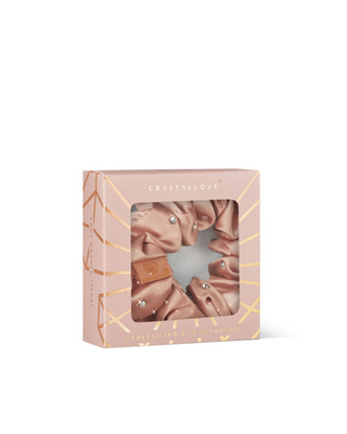 Selyem hajpántok kristályokkal – lilac Crystallove - 4