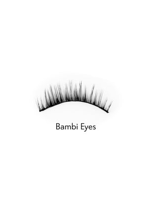 Műszempillák a 2d csíkon többszöri használatra, puha és könnyű Bambi Eyes Bamm! Szempillák