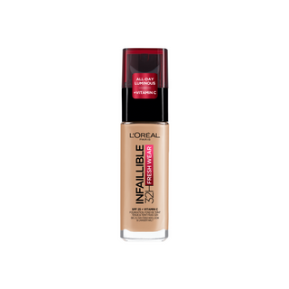 Hosszantartó alapozó SPF 25 Infaillible Fresh Wear 140 Golden Beige L'Oreal Paris - 1