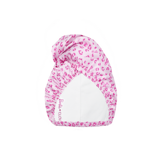 Kétoldalas haj turbán Barbie Double Sided Hair Wrap Sport&amp;Satin Pink Panther Glov