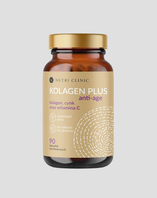 Kollagén plusz öregedésgátló kapszula kollagénnel, cinkkel és C-vitaminnal Nutri Clinic 90 kapszula - 1