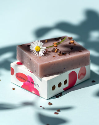 100% természetes nátriumszappan málnabárban hagyományos növényi olajokkal Opcja Natura - 3