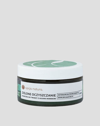 Tökéletlenség elleni arcmaszk Zöld tisztítás Opcja Natura - 1