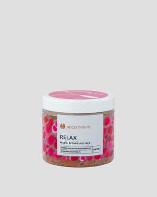 Natural Relax tisztító testradír Epsom sóval Opcja Natura - 1