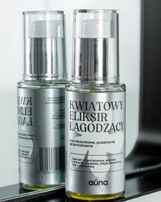 Egy virágelixír, amely nyugtató a kapépes bőrre Auna gesztenye kivonattal - 2