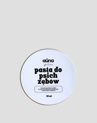 Kókuszos-banános kutya fogkrém semlegesíti a szagot és eltávolítja a fogkövet Auna For Fauna 30 ml - 1