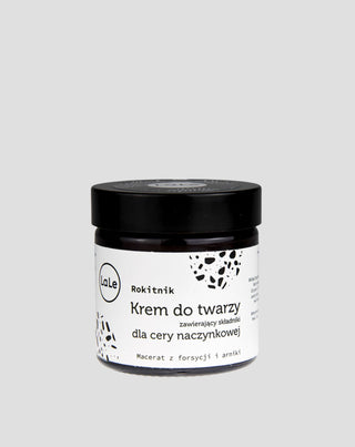 Arckrém az érző bőrre homoktövis olajjal az érfalak erősítésére La-Le - 1