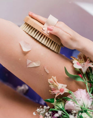 Bambusz agave kefe száraz kristályos testmasszázshoz - 2