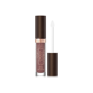 Folyékony rúzs fényes ajkakkal glossy lips 02 Deep Cherry Chocolate Choco Glamour Eveline - 1