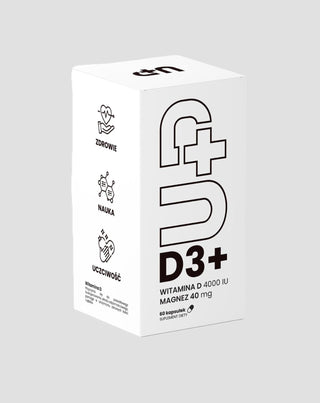 Up D3+ D3-vitamin kiegészítése magnéziummal kombinálva UP Health Pharma 60 kapszula