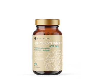 Antioxidáns kapszulák az immunrendszer erősítésére Nutri Clinic 90 kapszula - 1