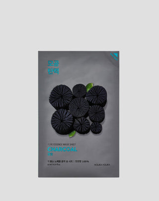 Maszk pamut szegélyen Pure Essence szénkivonattal Holika Holika - 1