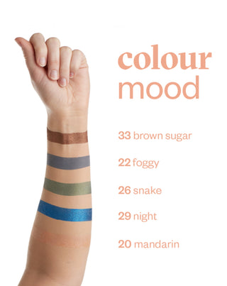 Matt szemhéjpúder Colour mood tejcsokoládé árnyalatában 24 Praline Paese